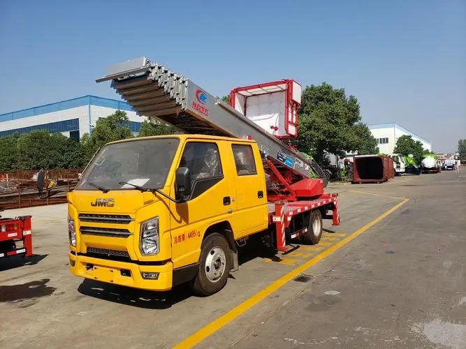 龙海附近云梯车出租 砂石搬运